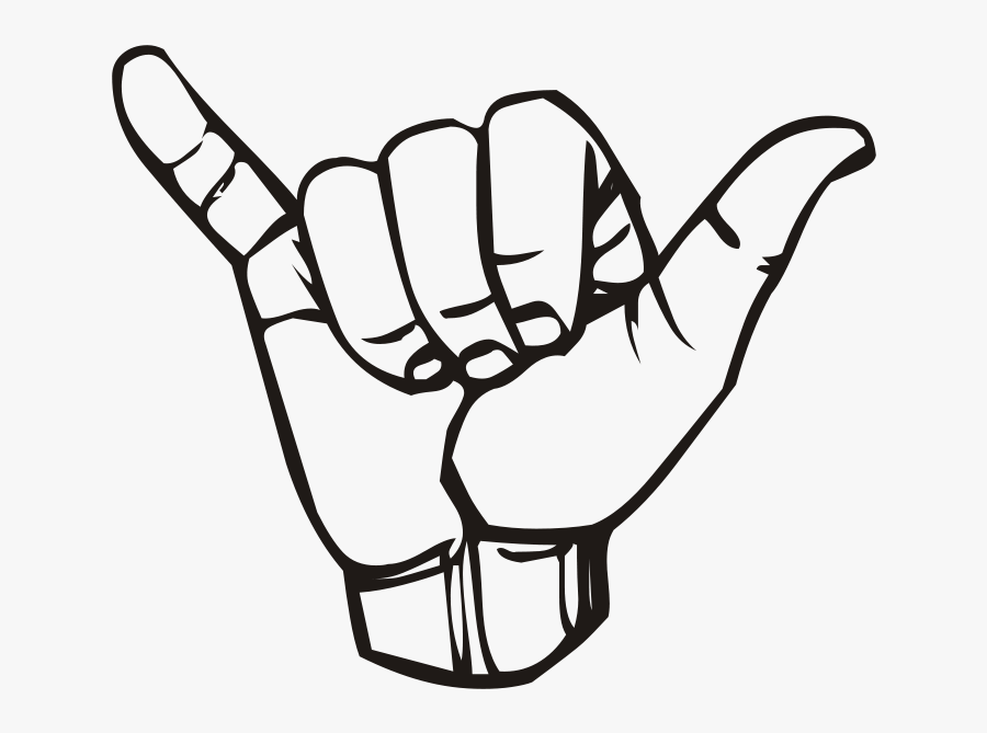 Y Sign Language Clipart, Transparent Clipart