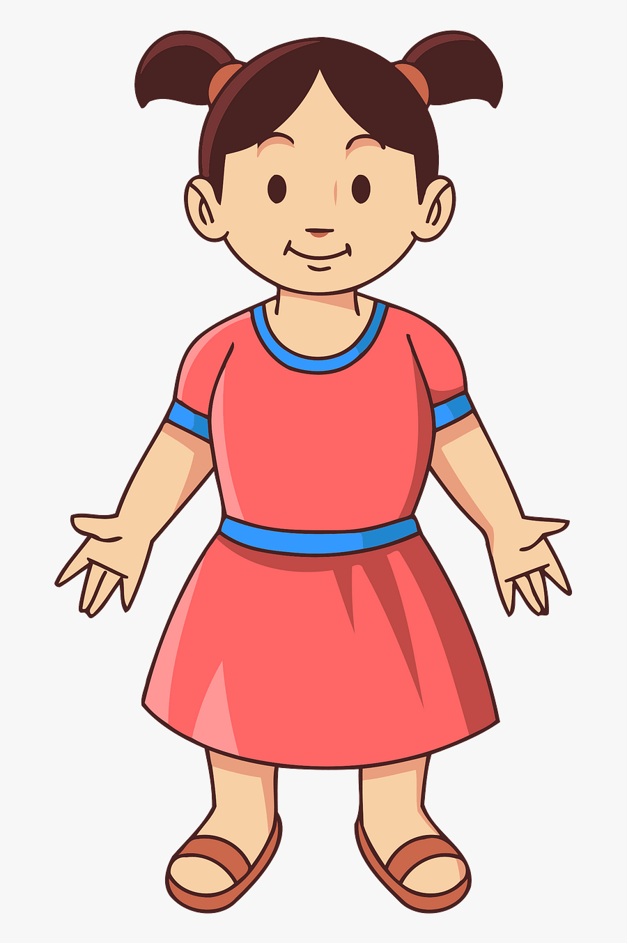 Girl Kid Clipart , Free Transparent Clipart - ClipartKey