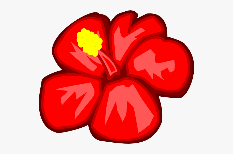Pink Hawaiian Flower Clipart, Transparent Clipart