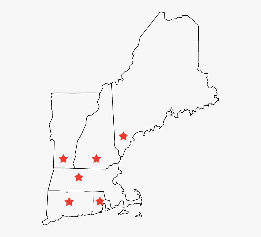 Neoutline3 - New England Colonies Drawing, Transparent Clipart