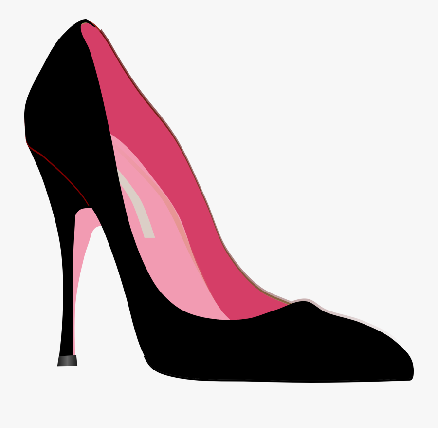 Transparent Shoes Clip Art - High Heel Clipart Transparent, Transparent Clipart