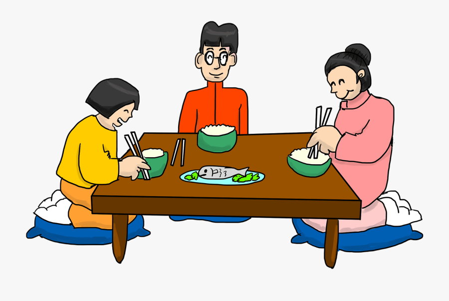 Family Dinner Png, Transparent Clipart