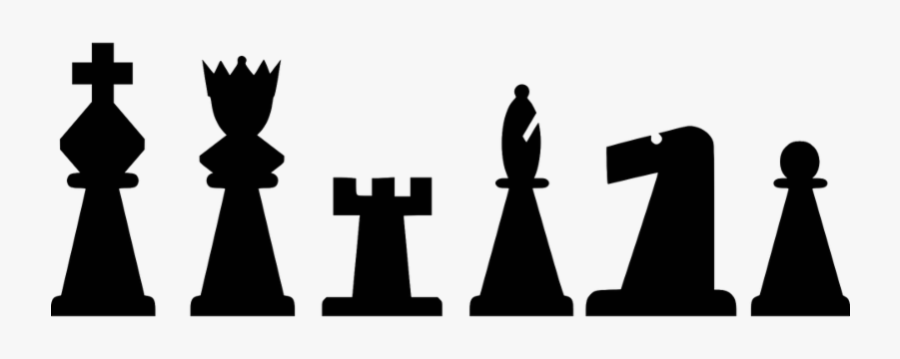 Chess Piece Black And White Clipart, Transparent Clipart