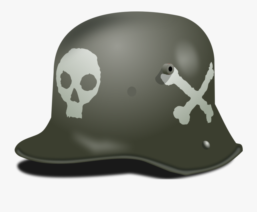 German Stormtrooper Helmet Ww1 Svg Clip Arts - Ww1 Helmet Clipart, Transparent Clipart