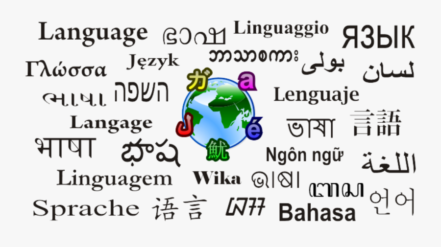 Word Language In Different Languages, Transparent Clipart