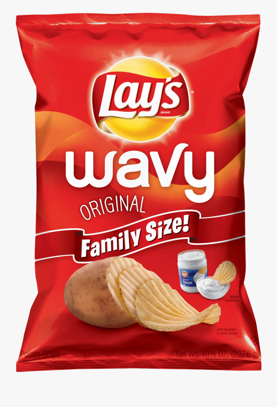 Lays Classic Potato Chips Packet Png Image - Lays Packet Png, Transparent Clipart