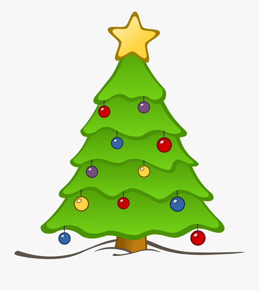 Simple Christmas Tree Clipart , Free Transparent Clipart - ClipartKey