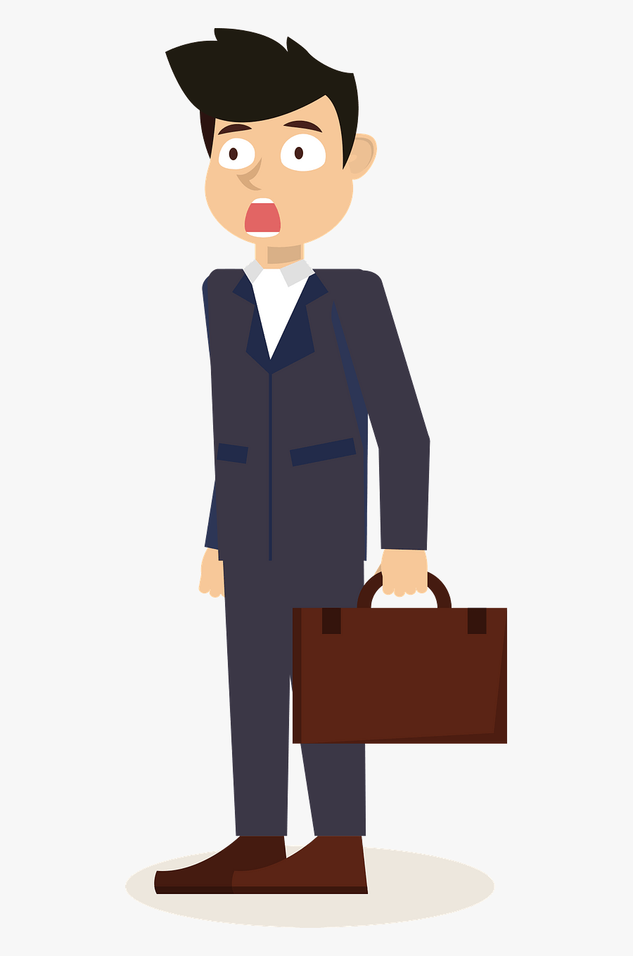 Office Worker Cartoon Png , Free Transparent Clipart - ClipartKey