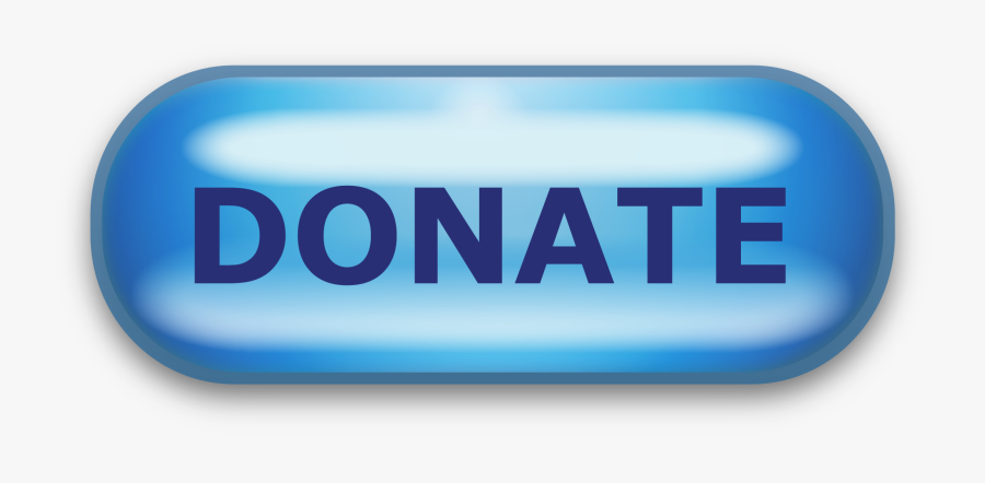 Donate Button - Donation, Transparent Clipart