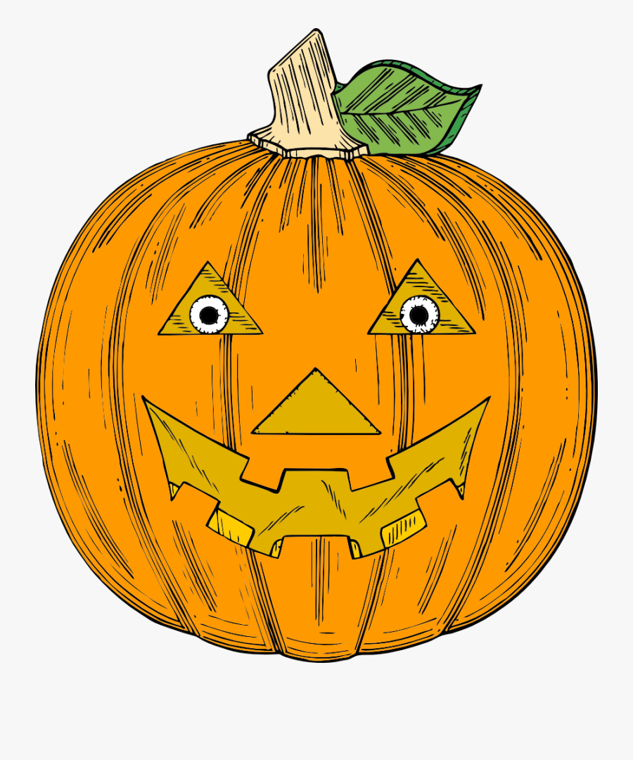 Download Pumpkin Face - Free Printable Jack O Lantern Coloring Page , Free ...