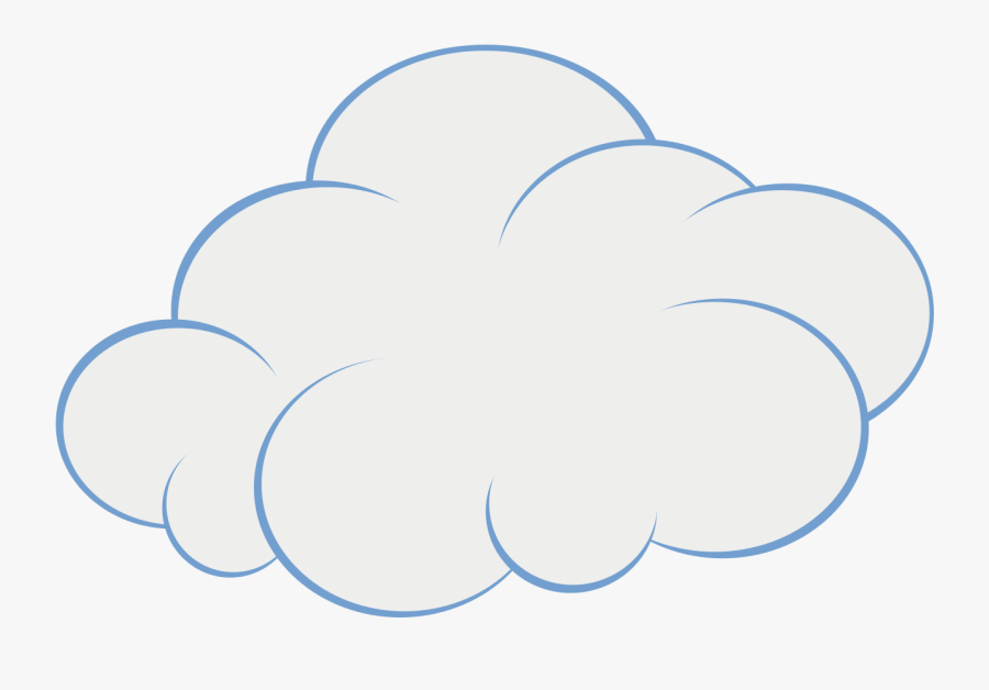 Clouds Cartoon, Transparent Clipart