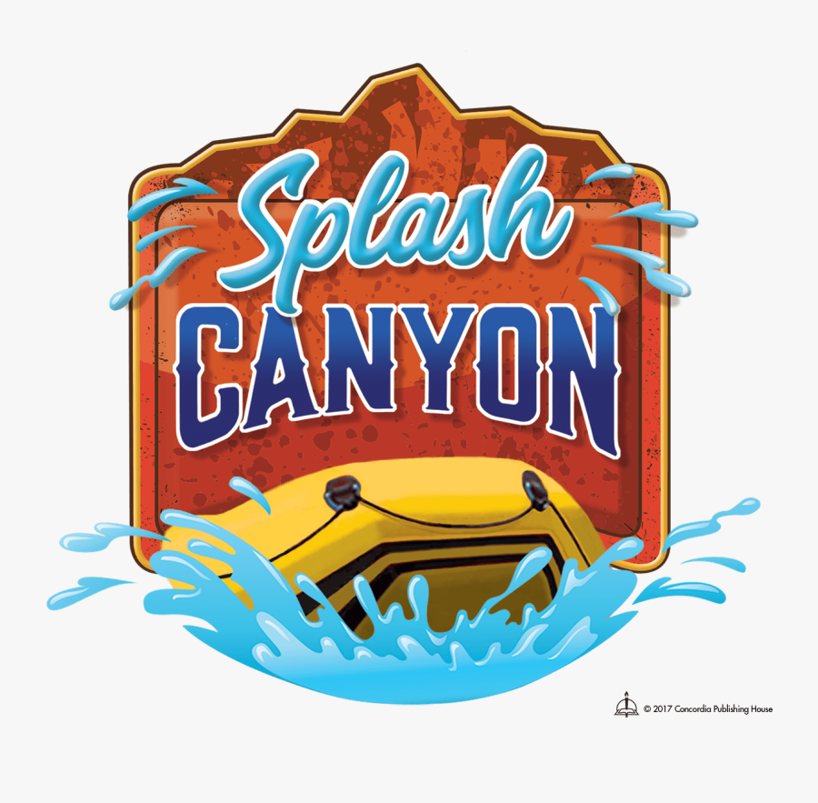 Clipart Bible Church Bulletin - Splash Canyon Vbs Clip Art, Transparent Clipart