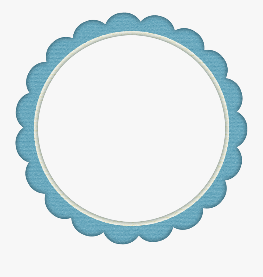 Blue Frame Png - Aladdin And Jasmine Edible Cake, Transparent Clipart