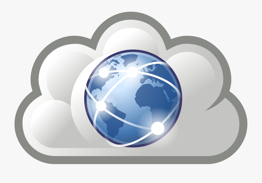 Internet Cloud Clipart - World Wide Web Cloud, Transparent Clipart