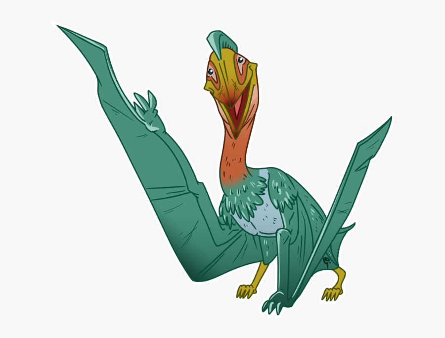 Quetzalcoatlus Hashtag On Twitter - Quetzalcoatlus Cartoon, Transparent Clipart