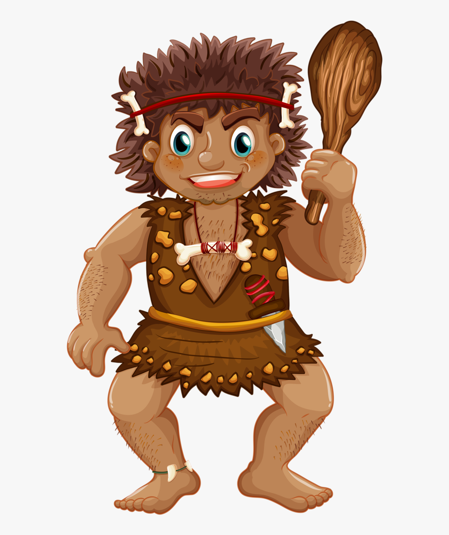 Transparent Hunter-gatherer Clipart - Homme De Cro Magnon Png, Transparent Clipart