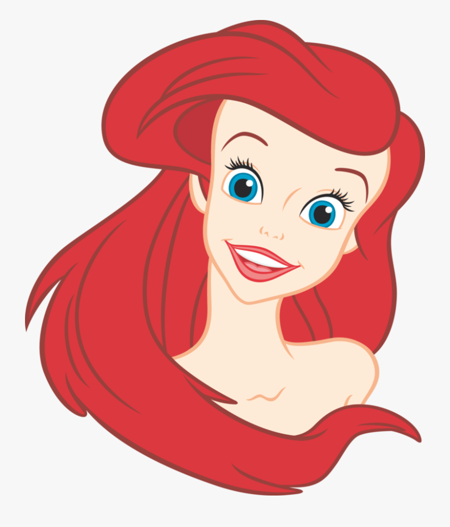 Disney Princess Ariel Face Clipart , Png Download - Disney Princess Ariel Face, Transparent Clipart