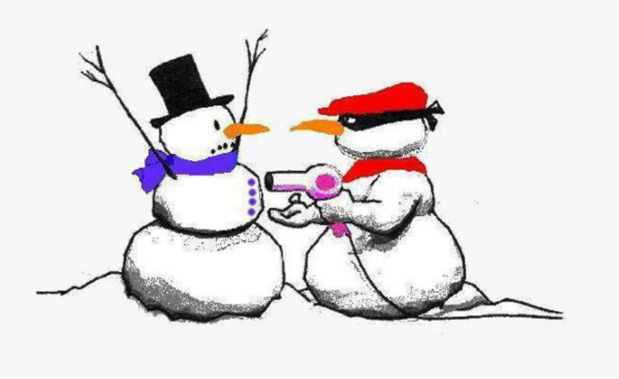 Transparent Snowmen Clipart - Snowman Funny Clip Art, Transparent Clipart