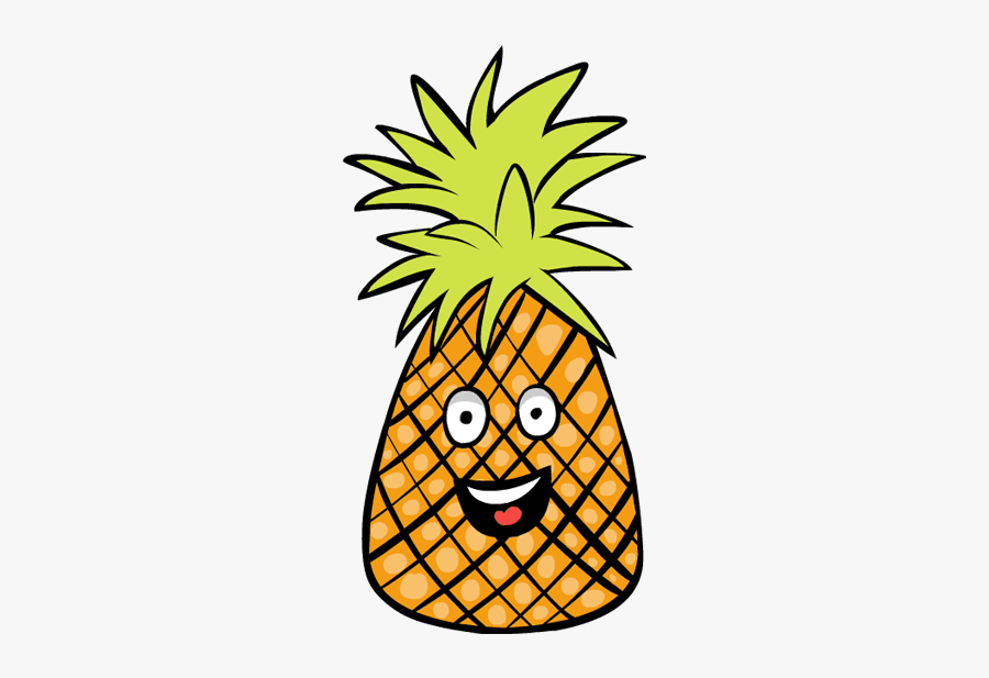 Funny Pineapple Clipart, Transparent Clipart