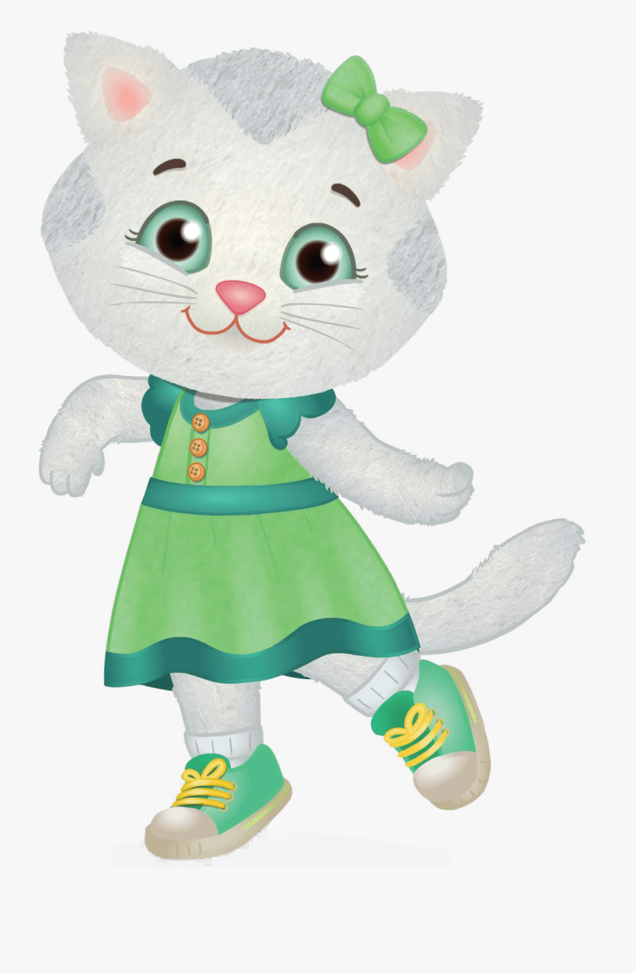 Katerina Kittycat - Daniel Tiger Png, Transparent Clipart