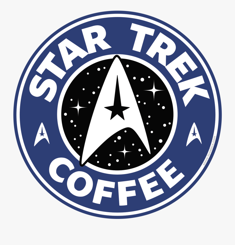 Star Trek Bucks Coffee - Star Trek Coffee Logo, Transparent Clipart