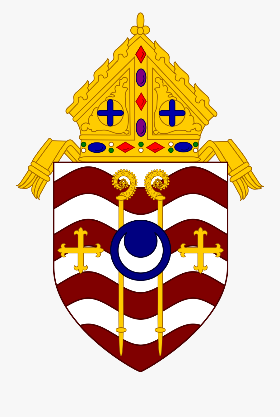 Diocese Coat Of Arms Clipart , Png Download - Roman Catholic, Transparent Clipart