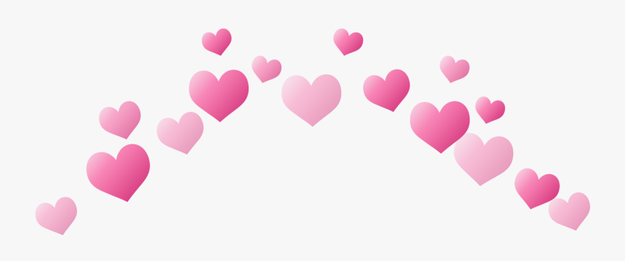 Heart Crown Png - Heart Crown Pink Png, Transparent Clipart