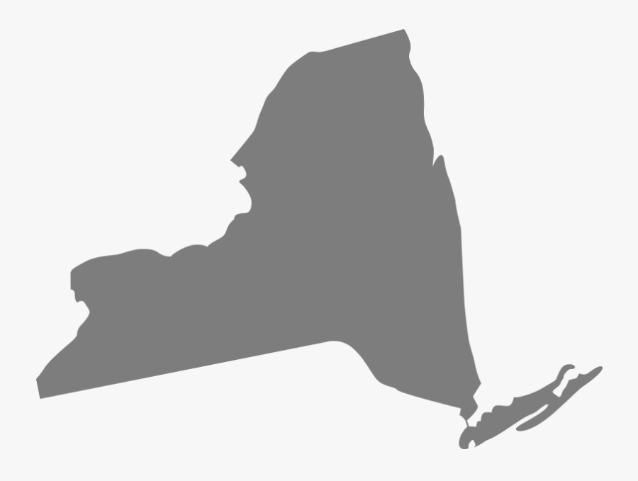 New York State Silhouette At Getdrawings - New York State Silhouette Png, Transparent Clipart