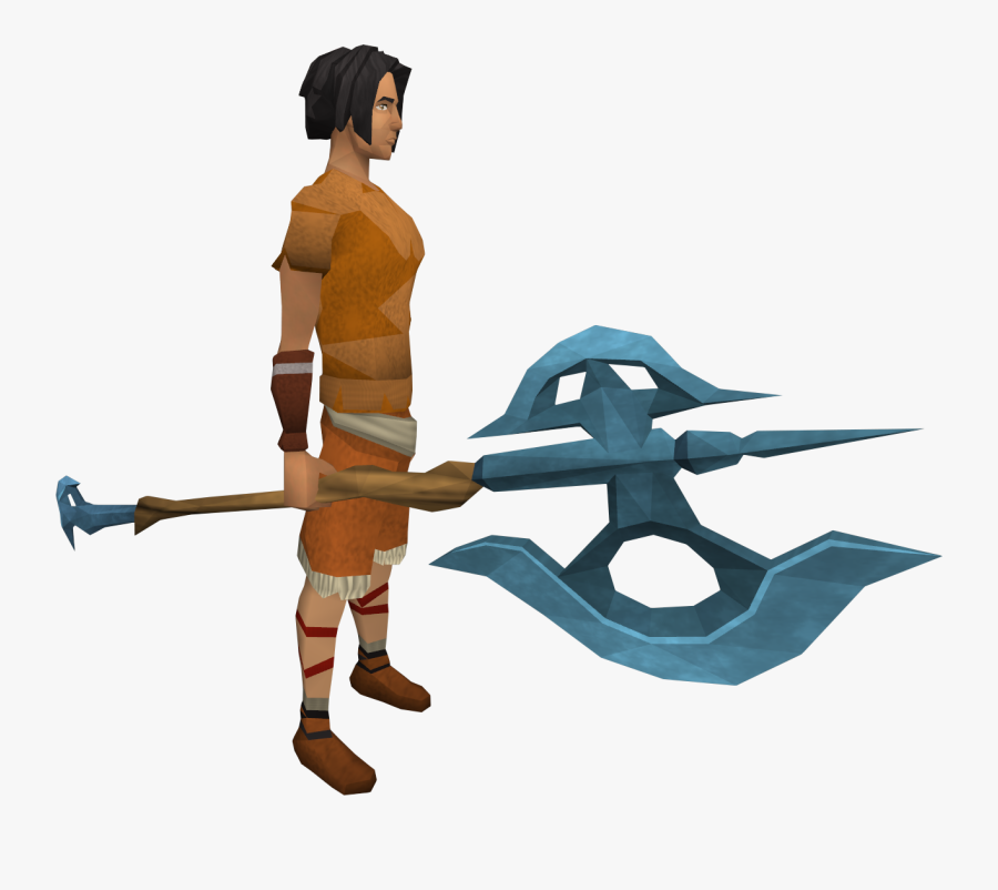 The Runescape Wiki - Runescape Halberd, Transparent Clipart