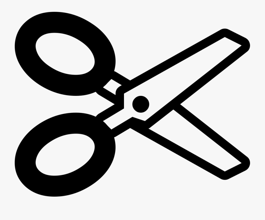 Clipart Scissors Cut Here - Free Scissors Svg File, Transparent Clipart