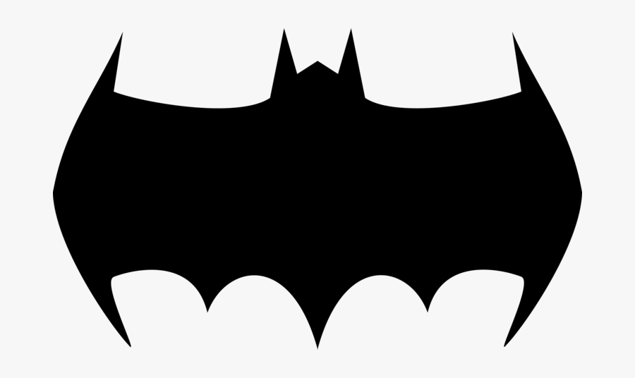 The Wings Don"t Curve, - Símbolo Do Batman Png, Transparent Clipart
