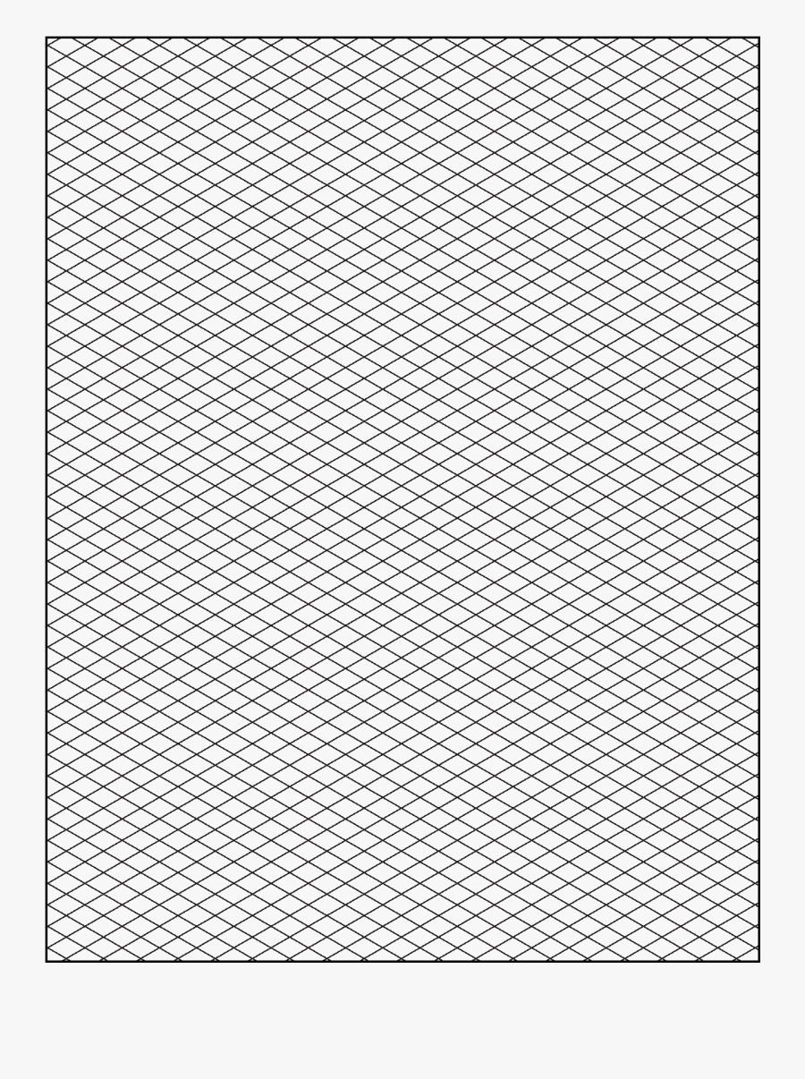 Graph Grid Pinterest Isometric - Parallel, Transparent Clipart