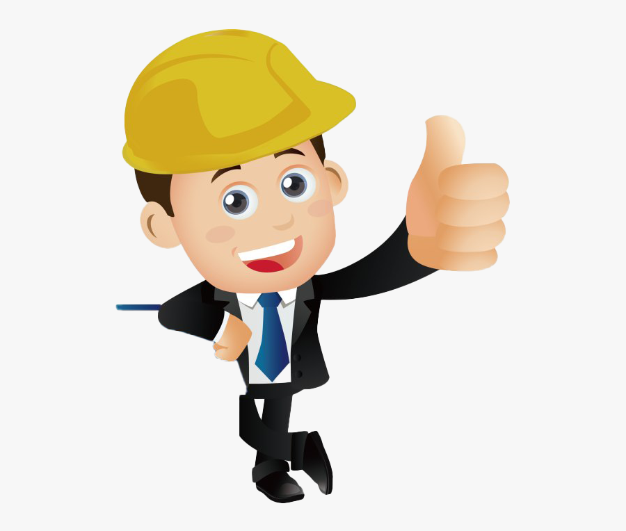 Computer Engineer Png Image - Engineer Cartoon Png, Transparent Clipart