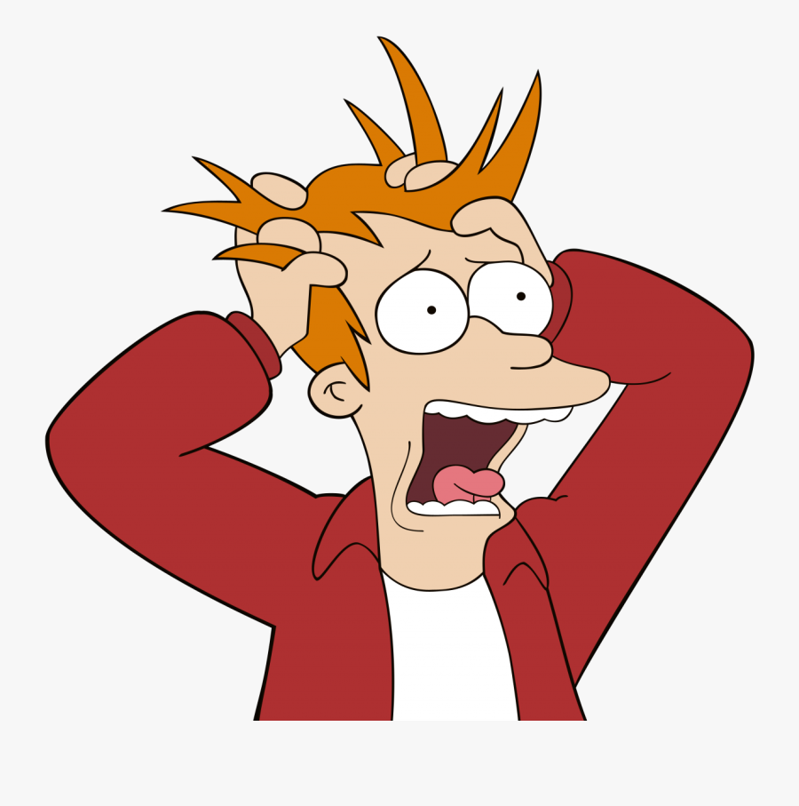 Futurama Fry Stress Png Image - Futurama Fry Stress, Transparent Clipart