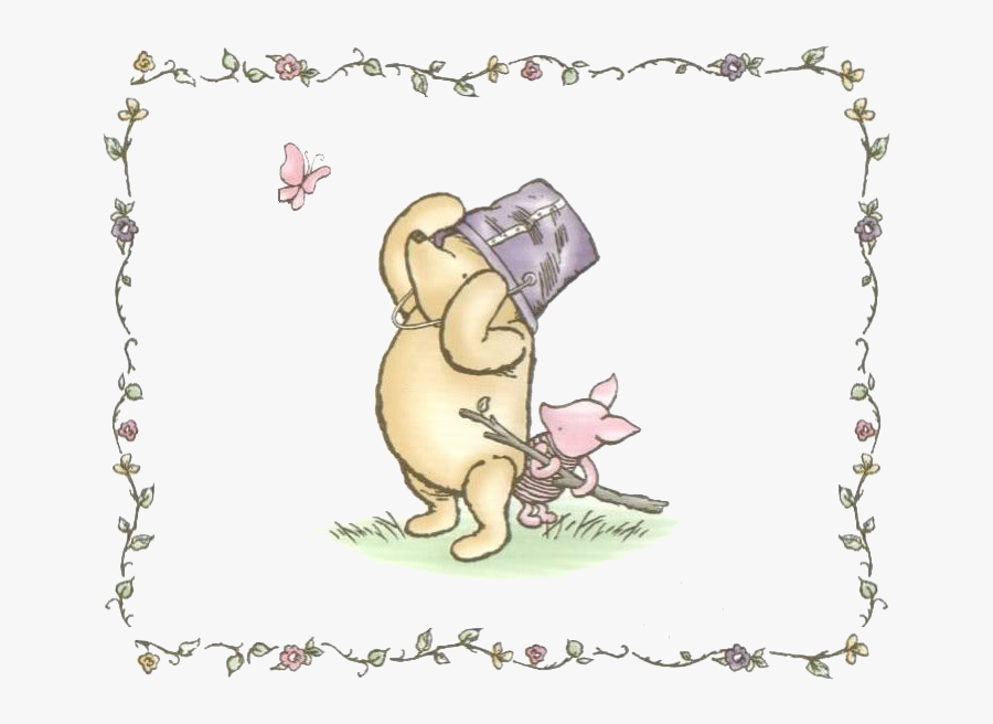 Vintage Classic Winnie The Pooh, Transparent Clipart