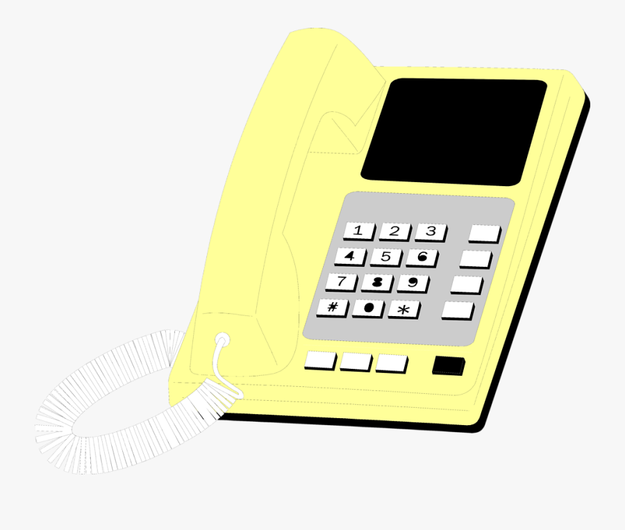 Free Stock Photos - Corded Phone, Transparent Clipart