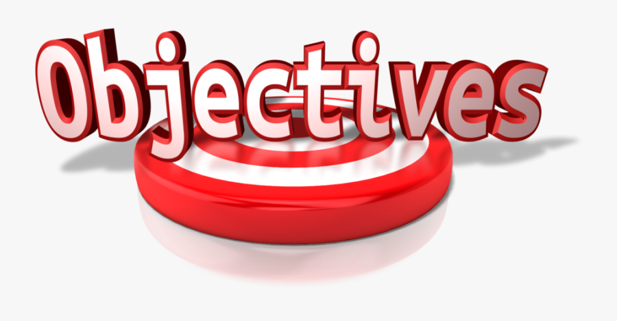 Objectives Word, Transparent Clipart
