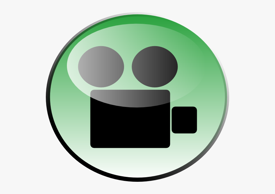 Green Video Icon-green Svg Clip Arts - Video Green, Transparent Clipart