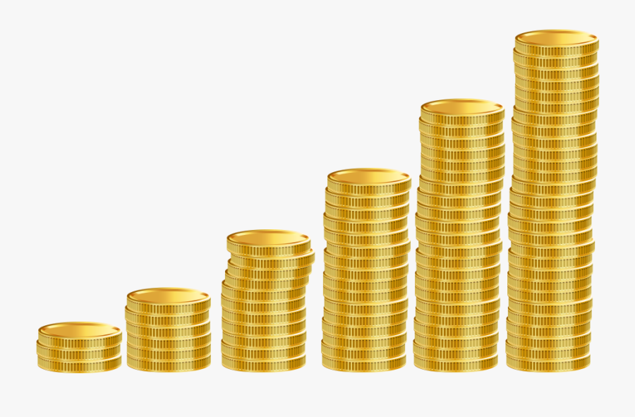 Money Stack Of Coins Clipart Png Image Free Download - Stack Of Coins Clipart, Transparent Clipart