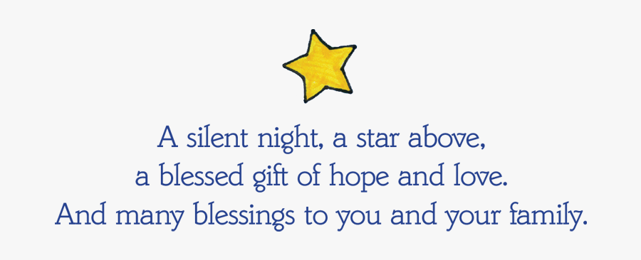 Silent Night Holy Night Clipart, Transparent Clipart