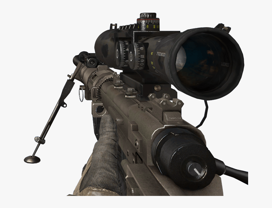 Bo3 Sniper Clipart No Background - Duty Modern Warfare 2 Intervention, Transparent Clipart