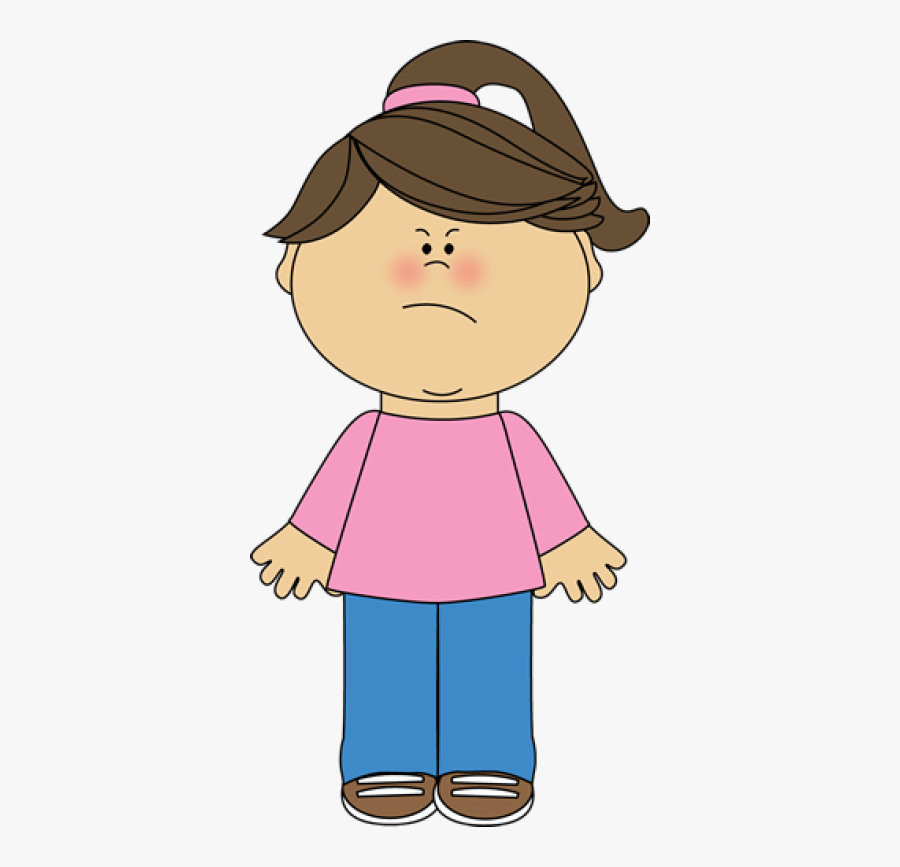 Girl Holding Books Clipart, Transparent Clipart