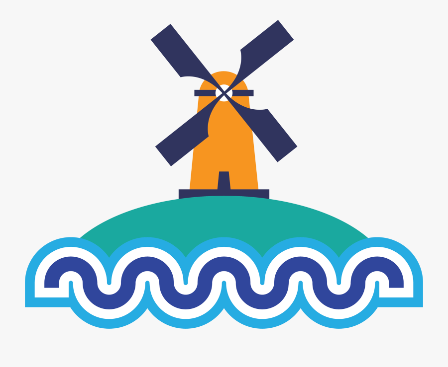 Windmill, Transparent Clipart