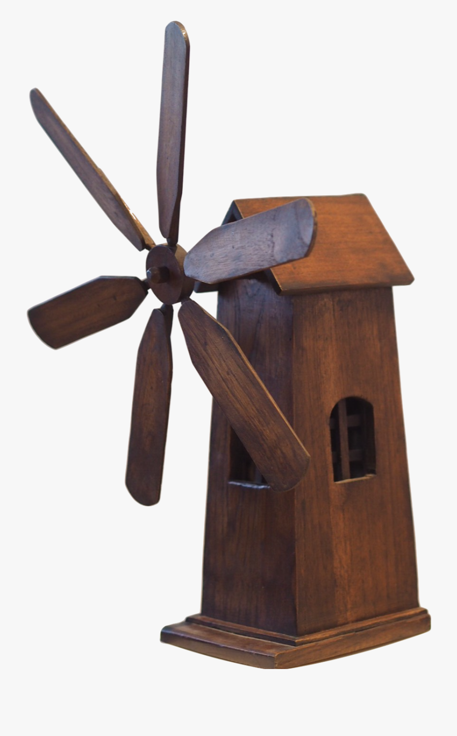 Wooden Dutch Windmill - Plywood, Transparent Clipart