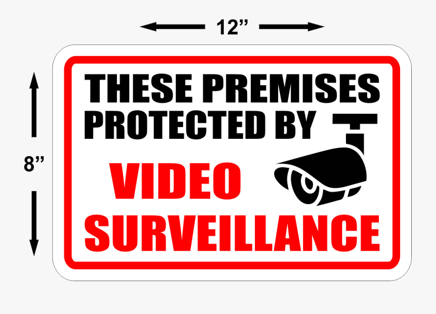 These Premises Are Protected, Transparent Clipart