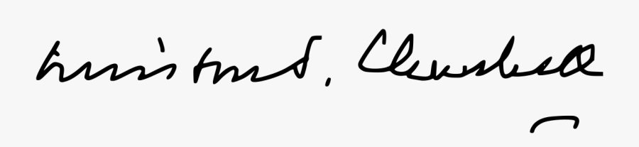 Winston Churchill Signature - Winston Churchill Signature Png, Transparent Clipart