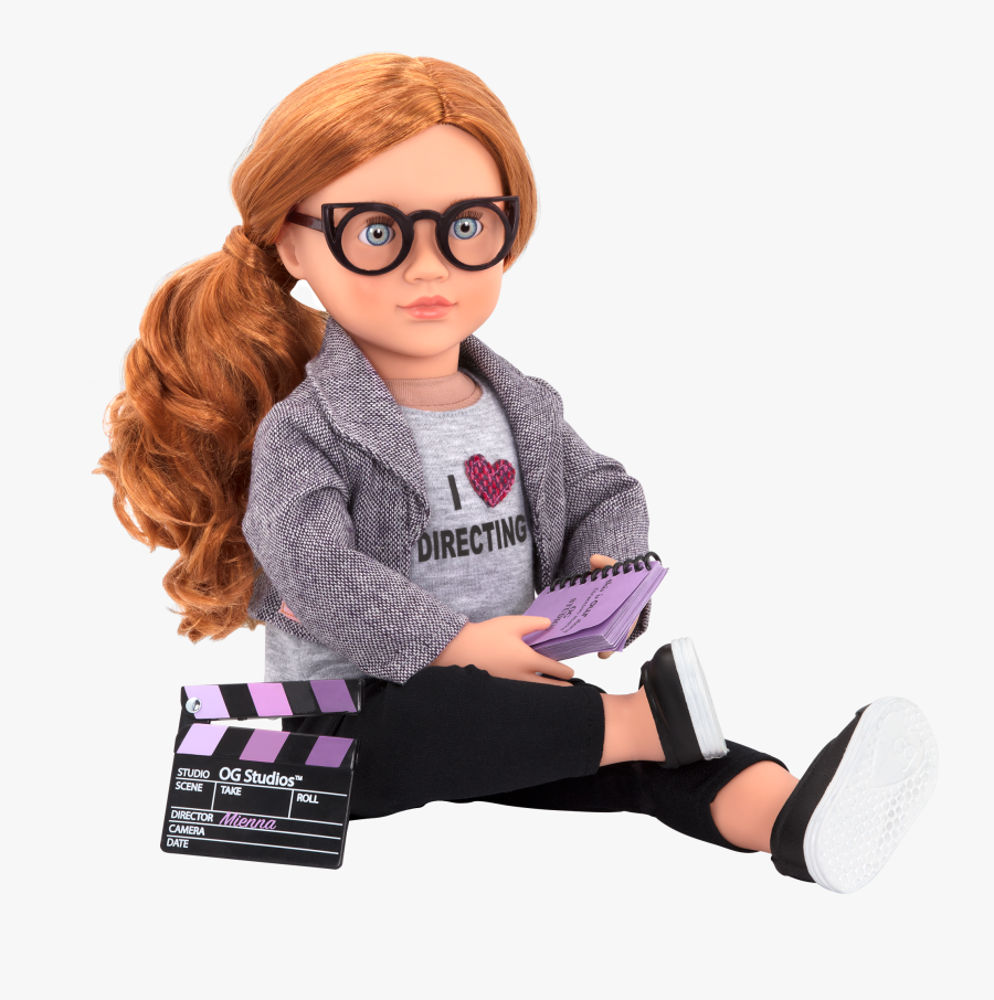 Mienna Deluxe 18-inch Movie Doll With Script - Mienna Our Generation Doll, Transparent Clipart