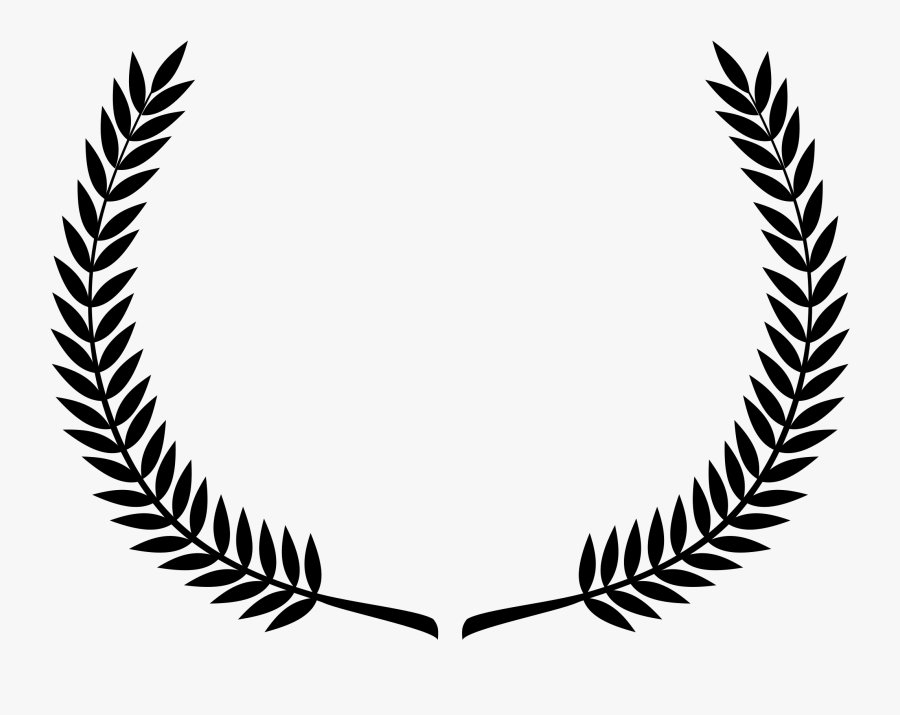 Borders And Frames Laurel Wreath Clip Art Portable - Green Laurel Wreath Png, Transparent Clipart