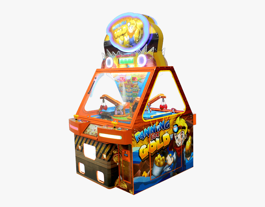 Panning For Gold Arcade Game, Transparent Clipart