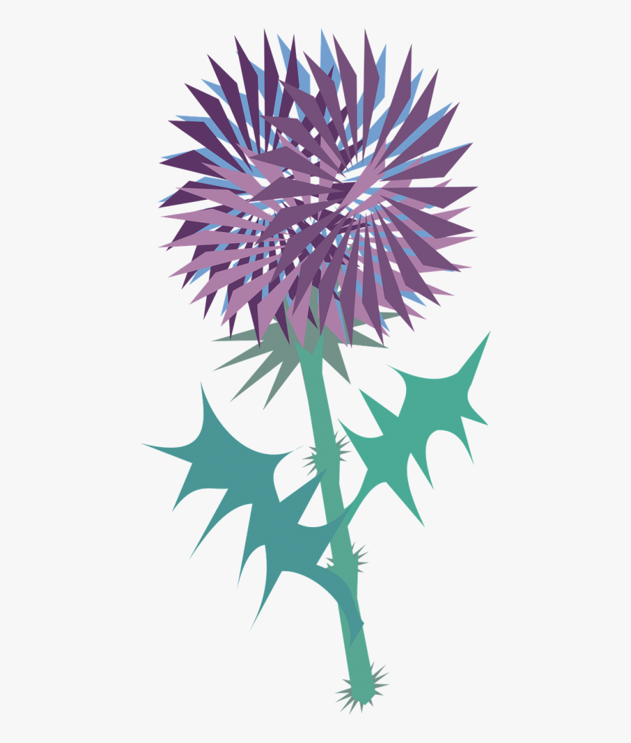 Transparent Thistles Clipart - Alexander Girard Sun, Transparent Clipart